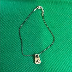 Brighton silver Pendant Necklace with smoky blue/grey  Accent stone